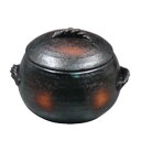 栗型ごはん炊き 黒 小 3合炊/プロ用/新品/小物送料対象商品