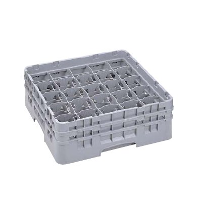 25S434 カムラック ステムウェアラック 25仕切 ソフトグレー/業務用/新品/小物送料対象商品