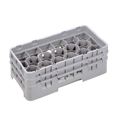 17HS 638 カムラック ステムウェアラック 17仕切 ソフトグレー/業務用/新品/小物送料対象商品