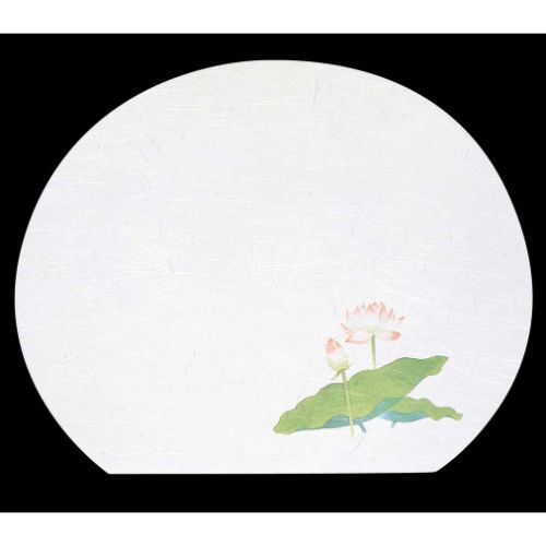 仏事シリーズ 尺3 半月懐石まっと 枯淡はす（100枚入）/業務用/新品/小物送料対象商品/テンポス