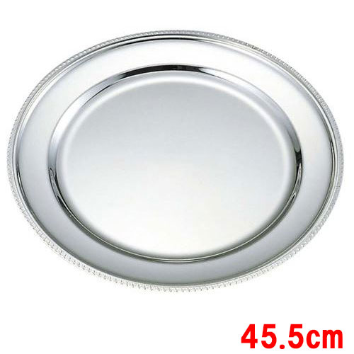 UK 18-8 菊渕 丸皿 18インチ/業務用/新品/小物送料対象商品/テンポス