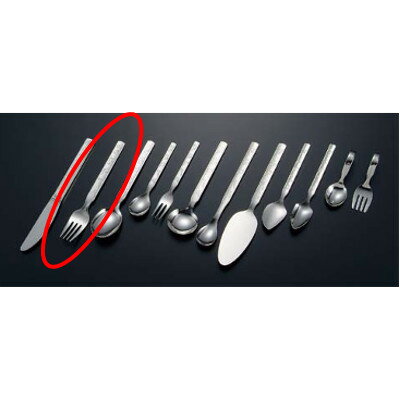 18-8 お子様用カトラリー 動物園 デザートフォーク/業務用/新品/小物送料対象商品/テンポス