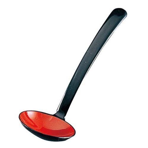 Ladles - メラミン 和風塗り レードル 黒内朱/業務用/新品/小物送料対象商品/テンポス