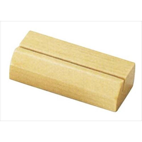 えいむ 木製カード立 木理-41 角 白木/業務用/新品/小物送料対象商品/テンポス...