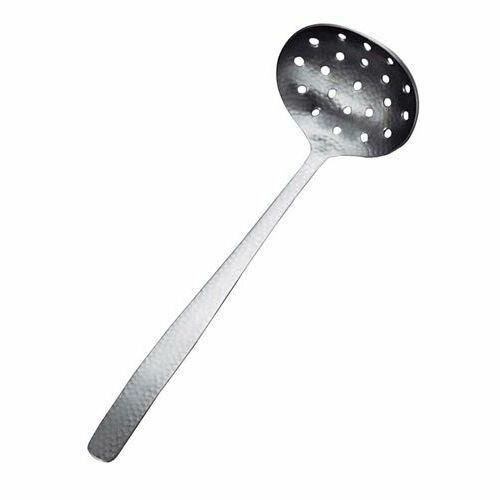Soup Ladle （Holed） - エコクリーン 18-8 槌目入