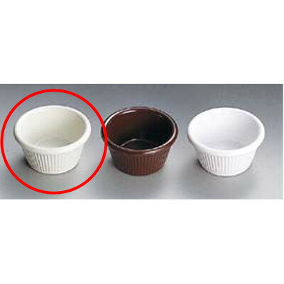 ジェスナーラメキンシリーズ ストライブ(メラミン) 0384A ボーン/業務用/新品 /テンポス