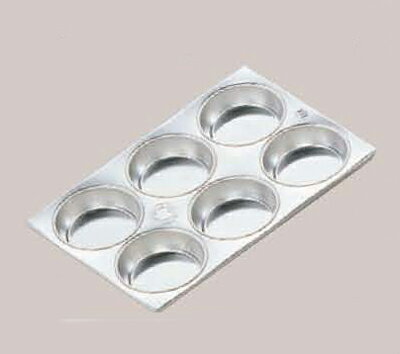 マフィン型 ブリキ B ＃7カップ 6ヶ�