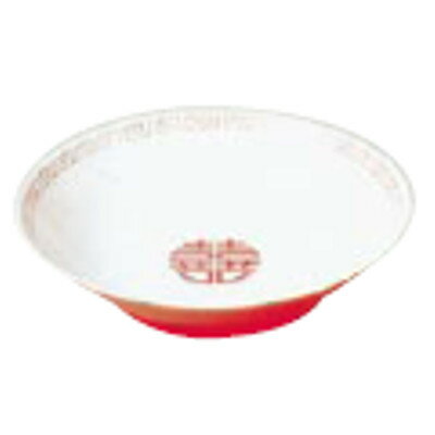 Wooden Bowls - メラミン中華食器 瑞祥 冷麺皿 喜喜 CA-20 /業務用/新品/小物送料対象商品/テンポス