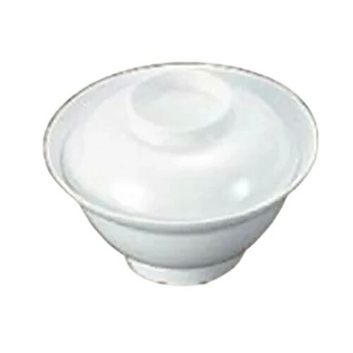 メラミン給食用食器 丼 No.60 大蓋 白 /業務用/新品/小物送料対象商品/テンポス
