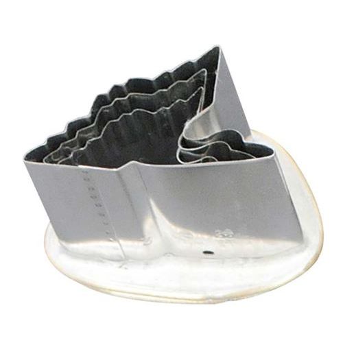 18-8 渕付抜型 鶴 3pcs/プロ用/新品/小物送料対象商品