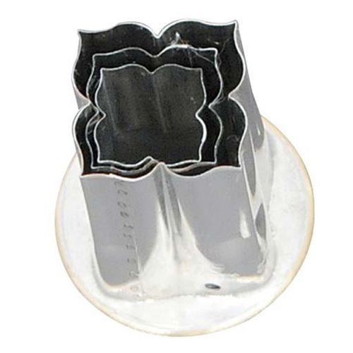 Confectionery Goods - 18-8 渕付抜型 柿のヘタ 3pcs/プロ用/新品/小物送料対象商品