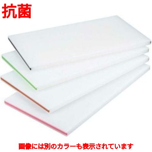 商品情報※カラーラインは短側面の2面に各1本ずつ入っています。●熱風式まな板消毒保管庫に対応可能(推奨温度90℃/60分)●沸騰水の廻しがけで、熱湯消毒もできます。●銀系無機抗菌剤配合で、カビや雑菌の繁殖を抑制できます。※熱風保管庫でご使用の場合は、厚さ30mmタイプを推奨します。商品番号：8827555商品名：住友 スーパー耐熱まな板 抗菌剤入 (カラーライン付) SSWKL 緑EBMコード：8827555TKG商品コード：8-0347-0305メーカー：EBMサイズ/内容量/重量：500×270×20 / 容量： / 重量：2.5kgその他●耐熱：100℃ 配送料について【ご注意】画面上の色はブラウザやご使用のパソコンの設定により実物と異なる場合があります。JANコード：4560244510469