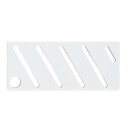 EBM 18-8 HACCP カラー庖丁差用プレート Aタイプ 斜め ホワイト/プロ用/新品 /小物送料対象商品