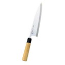 本霞(玉白鋼) 相出刃 21cm【送料無料】【業務用】