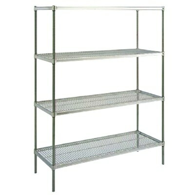 シェルフ 【ステンレスキャニオンシェルフSUS SUS610シリーズ PS1590 4段 910】 SUS610シリーズ【送料別】