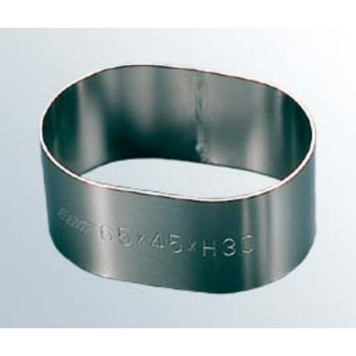 EBM 18-8 アルゴン溶接 小判型セルクルリング 65×45×H40/業務用/新品/小物送料対象商品