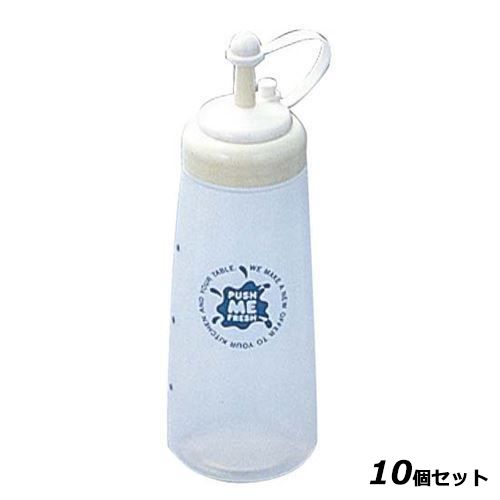 Freezing Stockers - 【10セット】プッシュミーフレッシュ L(400ml)白 /業務用/新品/小物送料対象商品