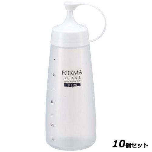 其它 - 【10セット】フォルマ 調味料ボトル細口(大)ホワイト 214196 /業務用/新品/小物送料対象商品