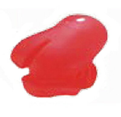 シリコンハーフミトン レッド 0002-599R/プロ用/新品 /小物送料対象商品