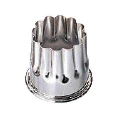 本職用渕付抜型 18-8 菊/プロ用/新品 /小物送料対象商品