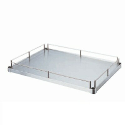 ガード付ベタ棚 MBG-7560/業務用/新品/送料無料