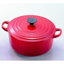 ル・クルーゼ(LE CREUSET)ココットロンド 2501 16cm チェリーレッド ルクルーゼ/業務用/新品/送料無料