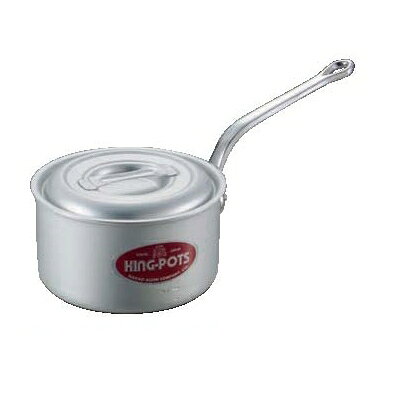 片手鍋(目盛付) 深型 キング アルマイト 27cm 向い手付/業務用/新品/小物送料対象商品