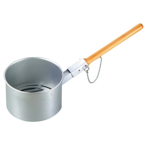 鉄鋳物目皿付 ジャンボ火起し(木柄差込式) 特大/業務用/新品/小物送料対象商品