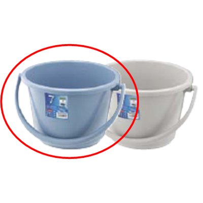 ベルク 広口バケツ ブルー 7WB/プロ用/新品 /小物送料対象商品