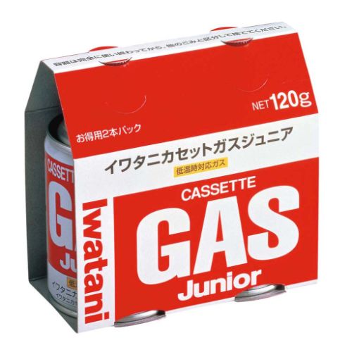 イワタニ カセットガスジュニア (2本組) CB-JR-120P/業務用/新品/小物送料対象商品