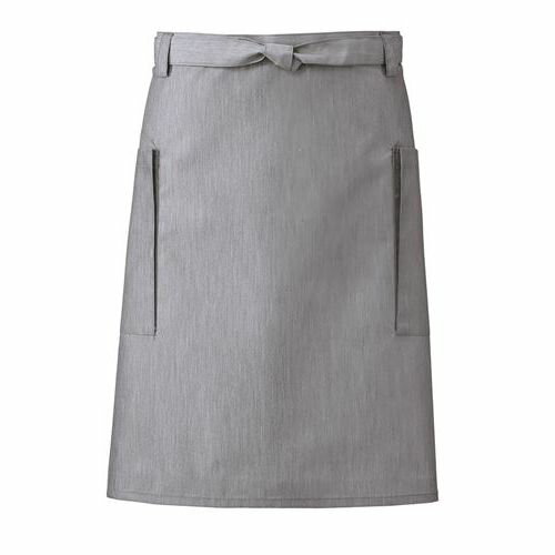 腰下エプロン【グレー】業務用/新品
