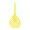 HOME chef(ホームシェフ) ビッグメッシュスプーン イエロー/業務用/新品/小物送料対象商品