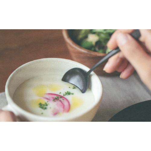 96(KURO) スープスプーン(つやつや)/業務用/新品/小物送料対象商品 3