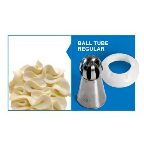 Other - 【プロ用/新品】【FMI】ソフトクリームマシン オプションノズルキット BALL TUBE REGULAR【小物送料対象商品】
