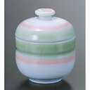 蒸碗 花瓢蒸碗ヒワピンクたたき(有田焼) 高さ91mm×直径:75/業務用/新品