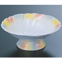 小鉢 花渕高台小鉢三色たたき(有田焼) 高さ54mm×直径:140/業務用/新品