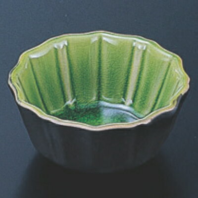 小鉢 小鉢緑 高さ54mm×直径:115/業務用/新品 /テンポス