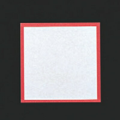 天紙 1-149-1 耐油天紙 赤枠 南天 12角 1袋(300枚入) /業務用/新品/小物送料対象商品