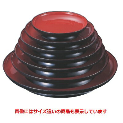 盛皿 寿盛器朱天黒尺2寸 高さ63 直径:358 /業務用/新品/小物送料対象商品/テンポス