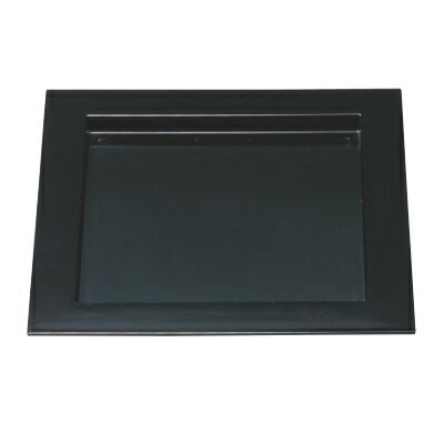 珍味 8寸つば付正角盆黒 /業務用/新品/小物送料対象商品