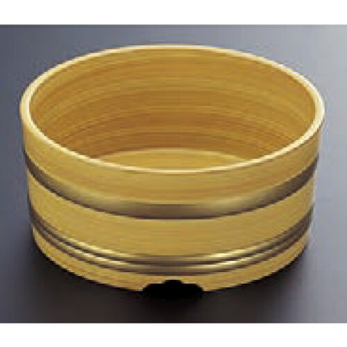 風呂桶 白木塗金線/業務用/新品