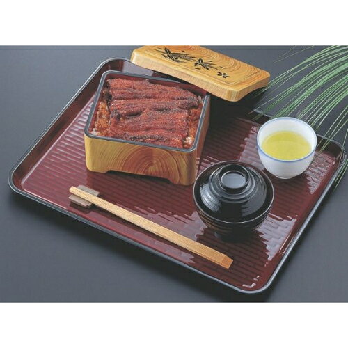 【10セット】お盆 耐熱長手盆ウルミ鎌倉彫尺3寸 NS加工 /業務用/新品/送料無料