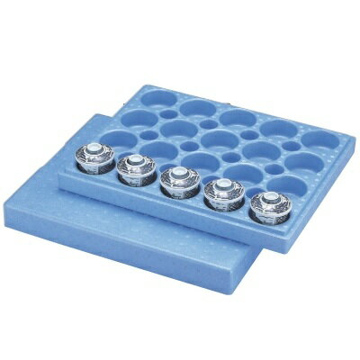 コンテナ 茶碗蒸しハッポウ20ケ入 幅585 奥行460 高さ118 本体穴内寸90φ×47・蓋穴内寸10φ×46/業務用/新品 /テンポス