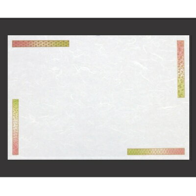 敷紙 尺3寸長手和紙敷マット(100枚単位)四季彩り 幅380 奥行260/業務用/新品/小物送料対象商品