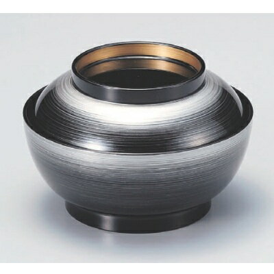 小吸椀 4.5寸若平椀黒かすみつば金 高さ63 直径:139/業務用/新品/小物送料対象商品/テンポス