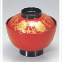 小吸椀 新越前椀朱唐草 SH塗 漆器 高さ70 直径:111/業務用/新品/小物送料対象商品