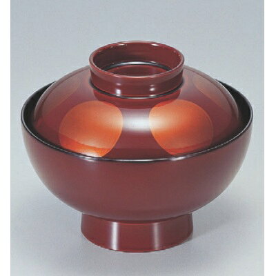 小吸椀 御殿吸椀白壇日月 SH塗 漆器/業務用/新品/小物送料対象商品