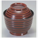 小吸椀 羽反荒筋椀溜内黒本漆塗 漆器 高さ100 直径:107/業務用/新品/小物送料対象商品