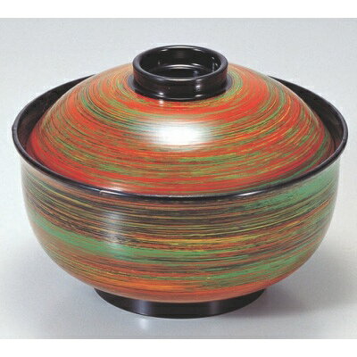 煮物椀 4.5寸リリー椀玉虫刷毛目 SH塗 漆器/業務用/新品/小物送料対象商品