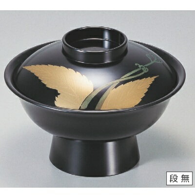 Other - 丼碗 【5.5寸大名椀黒にわらび】 漆器 高さ84 直径:163 /業務用/新品/小物送料対象商品